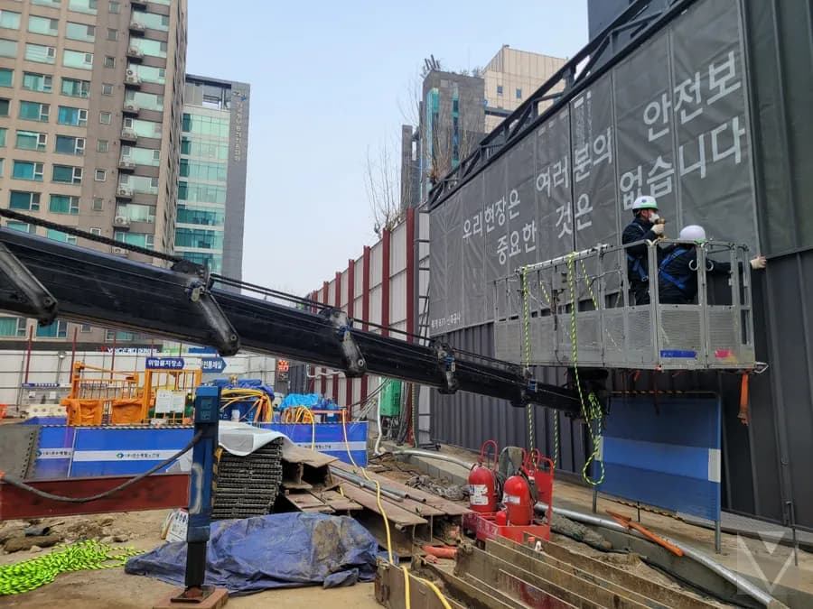 서울 강북구 스카이차 고소작업 현장 5