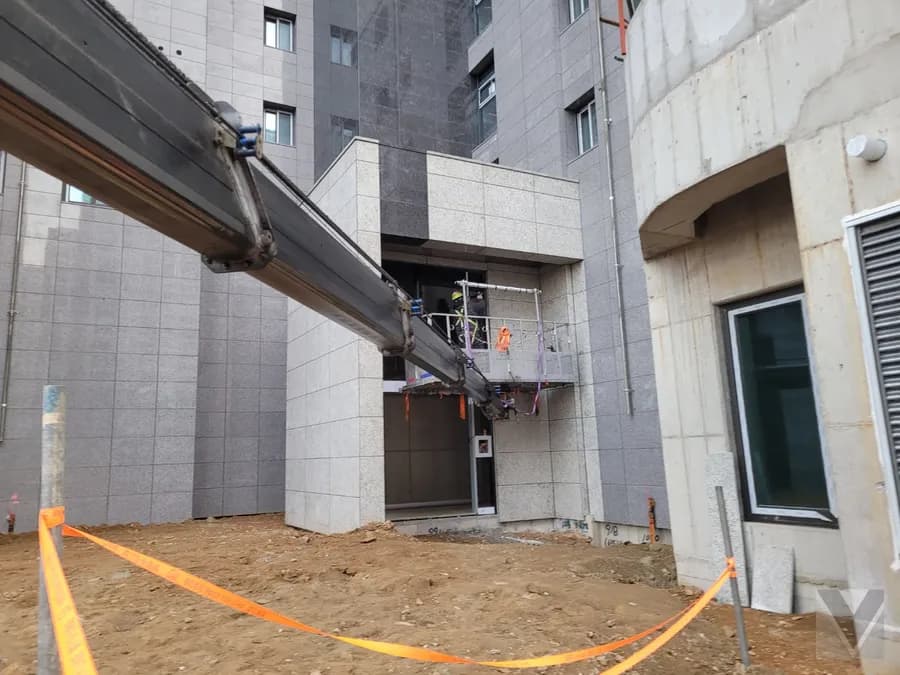 서울 중구 스카이차 고소작업 현장 5